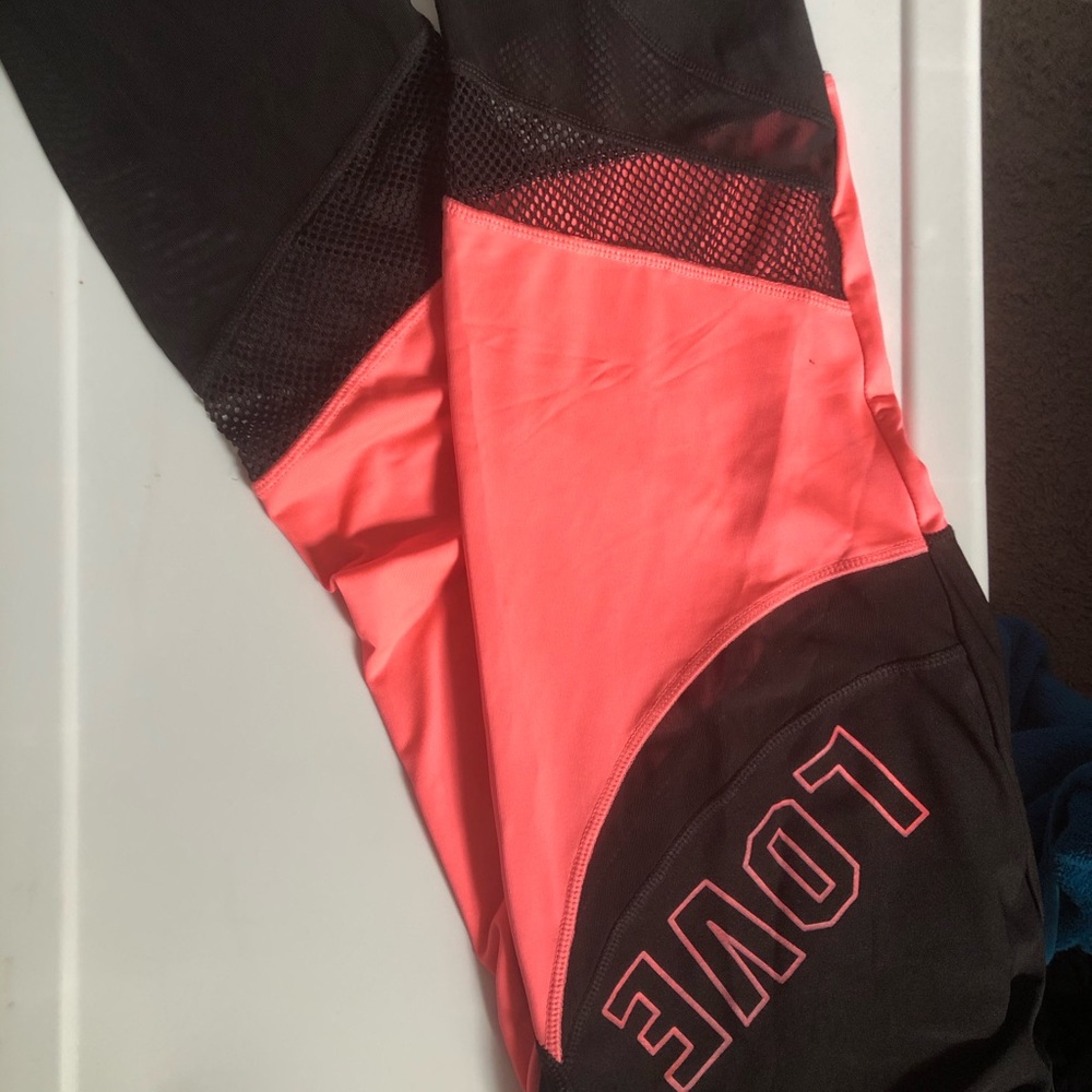 Inspired hearts mesh leggings 1X